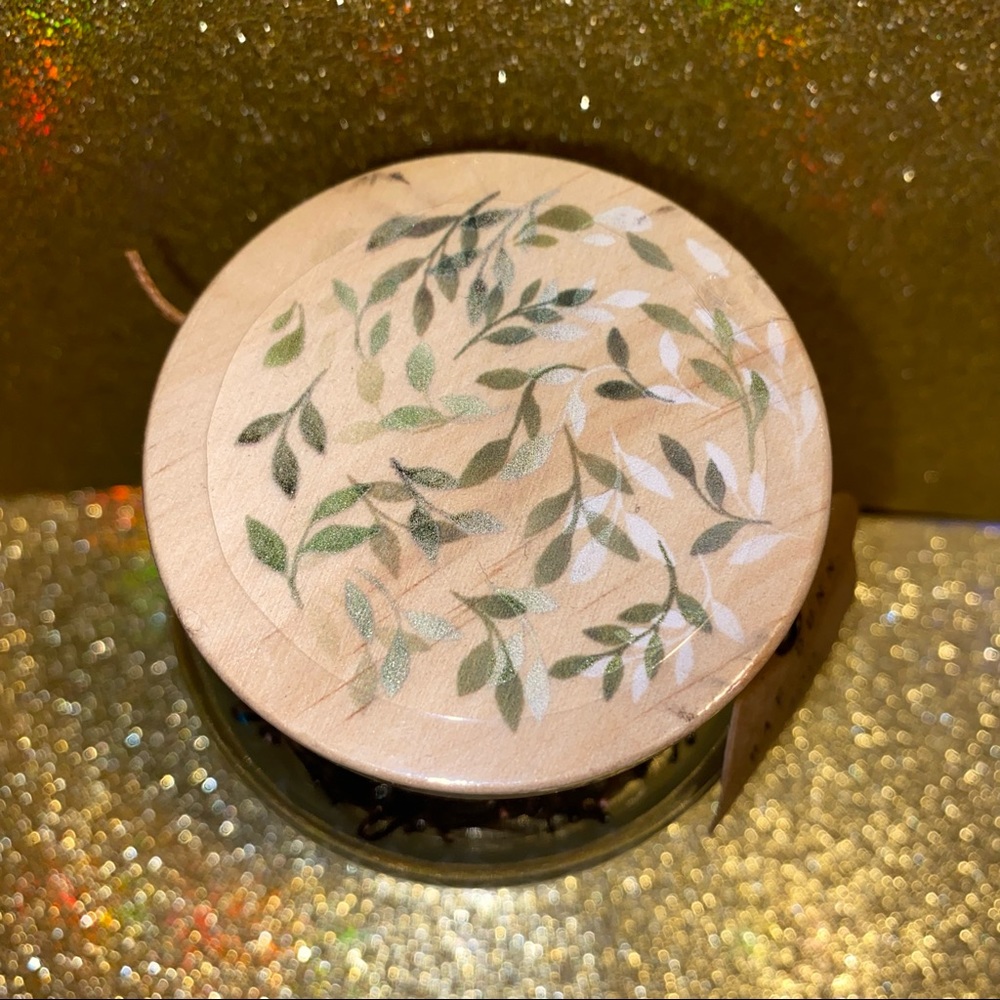 🚩SOLD🚩Rae Dunn CHOOSE HAPPY glass canister with Bobby pins - NEW - Picture 4 of 5